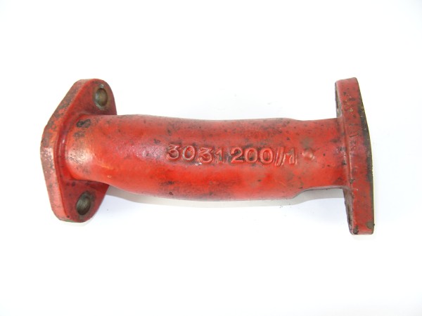 Ansaugkrümmer vom Güldner 3LKN Motor vom Fahr D133 N Traktor