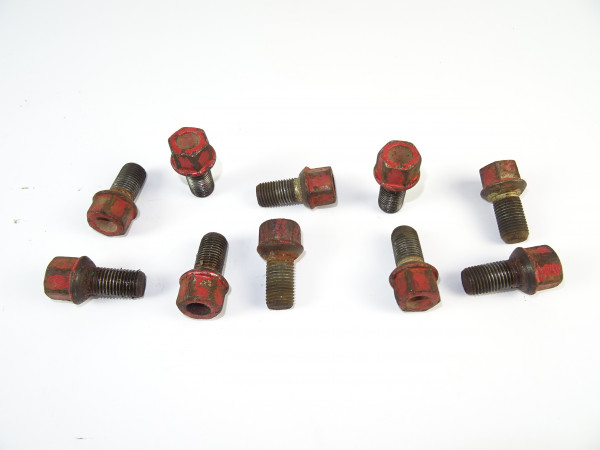 10 x Kugelbundschraube Radschraube vorne (M14x1,5) vom Deutz D30 Traktor