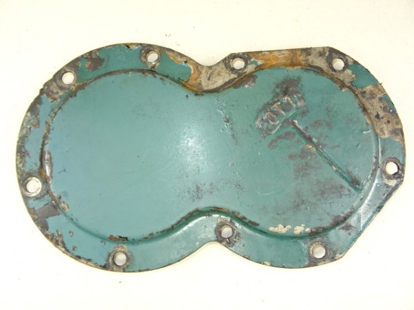 Blindflansch Stirndeckel für Motor D14 für Hanomag R19 Traktor