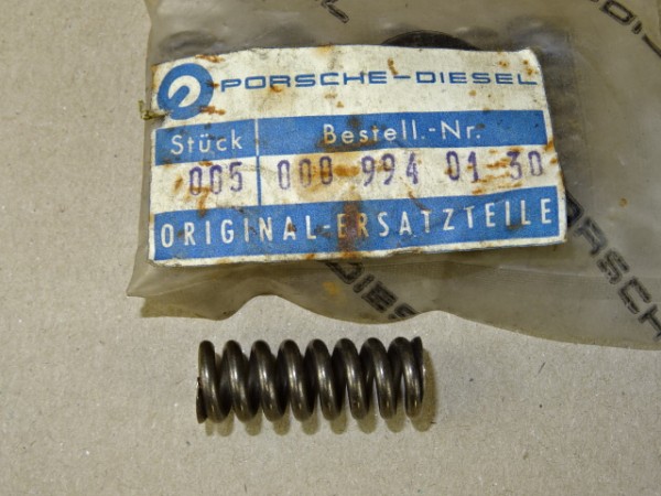 Druckfeder 000 994 01 30 Feder (L. 30 mm; Ø 11,2 mm) für Porsche Diesel Traktor