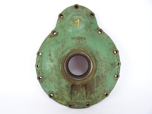 Vorgelegedeckel für Achstrichter ZF A8/6H Getriebe vom MAN 2L3 Traktor Schlepper