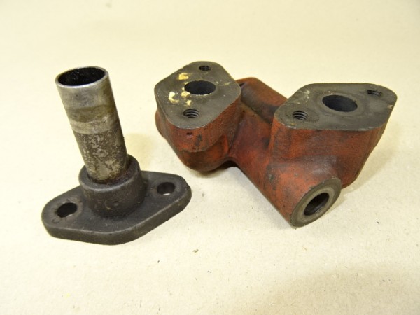 Ölleitungsanschluss für Motorölpumpe für Motor D14 vom Hanomag R19 Traktor