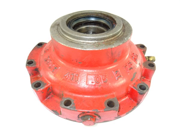 Hinterachsdeckel für Achsrohr ZF A205 Getriebe vom Fahr D133 N Traktor