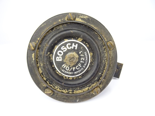 Hupe Signalhorn Horn (funktioniert) von Bosch HO/FCF 12/1 für Oldtimer Traktor