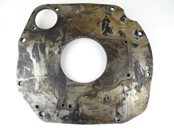 hinteres Motorschild D301 R1 Motor vom Hanomag Perfekt 400 Traktor