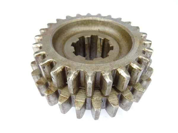 Schieberad Z=25/27 Zahnrad 633097/1 für Schaltgetriebe vom Hela Lanz D47 Traktor