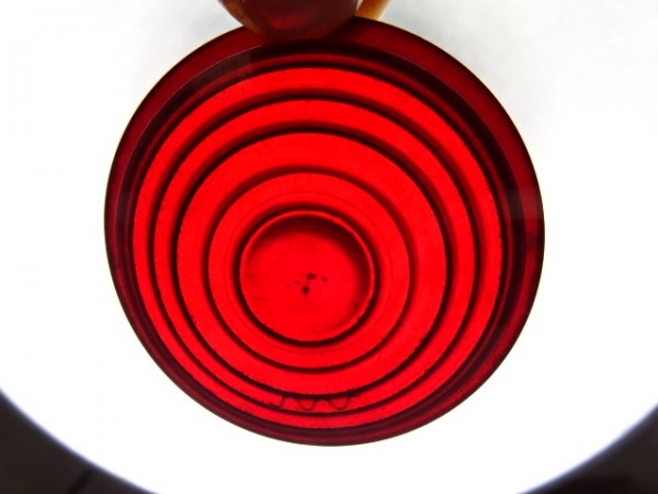 Lichtscheibe (Ø56mm) Rücklicht für Oldtimer Auto Traktor