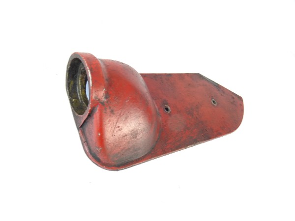 Deckel mit Abschlussstutzen für Ölkühler Güldner 3LKN Motor von Fahr D133 N Traktor