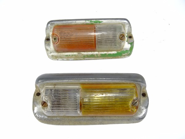 2 x Positionsleuchten / Blinker für Oldtimer Traktor Schlepper