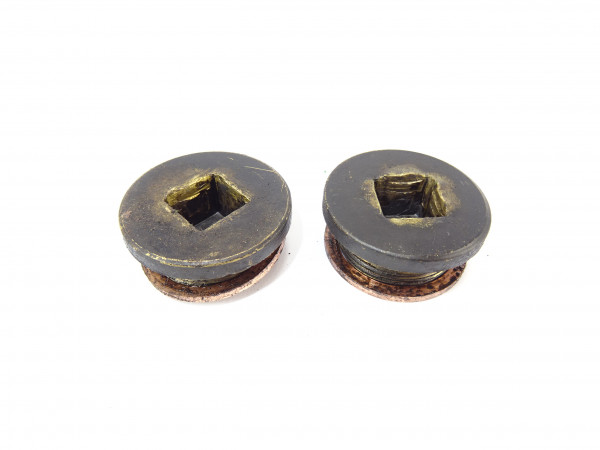 2 x Verschlussschraube (26x1,5mm) für Zylinderkopf F2L812 Motor vom Deutz D30 Traktor