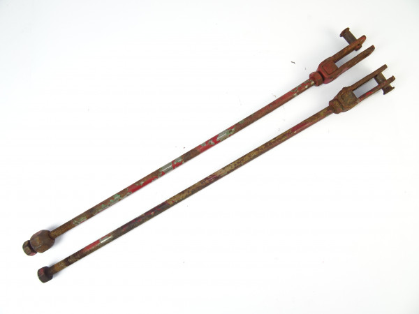 2 x Bremsstange (L=485mm) für Bremsen vom Fahr D88 Traktor
