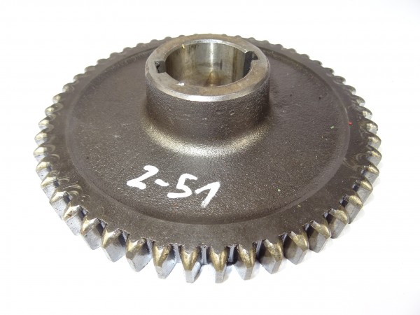 Vorgelegerad Zahnrad (beschädigt) Z=51 Nr. 028 212 15 00 für Porsche Diesel 219 238 329 Traktor